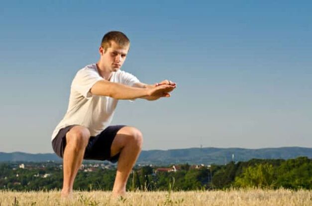 O agachamento é um exercício eficaz para a prevenção da prostatite