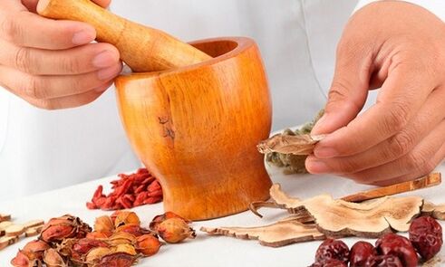As receitas da medicina tradicional são um complemento ao tratamento principal da prostatite