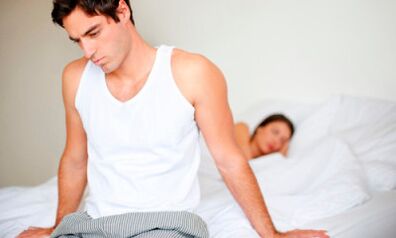falta de potência com prostatite